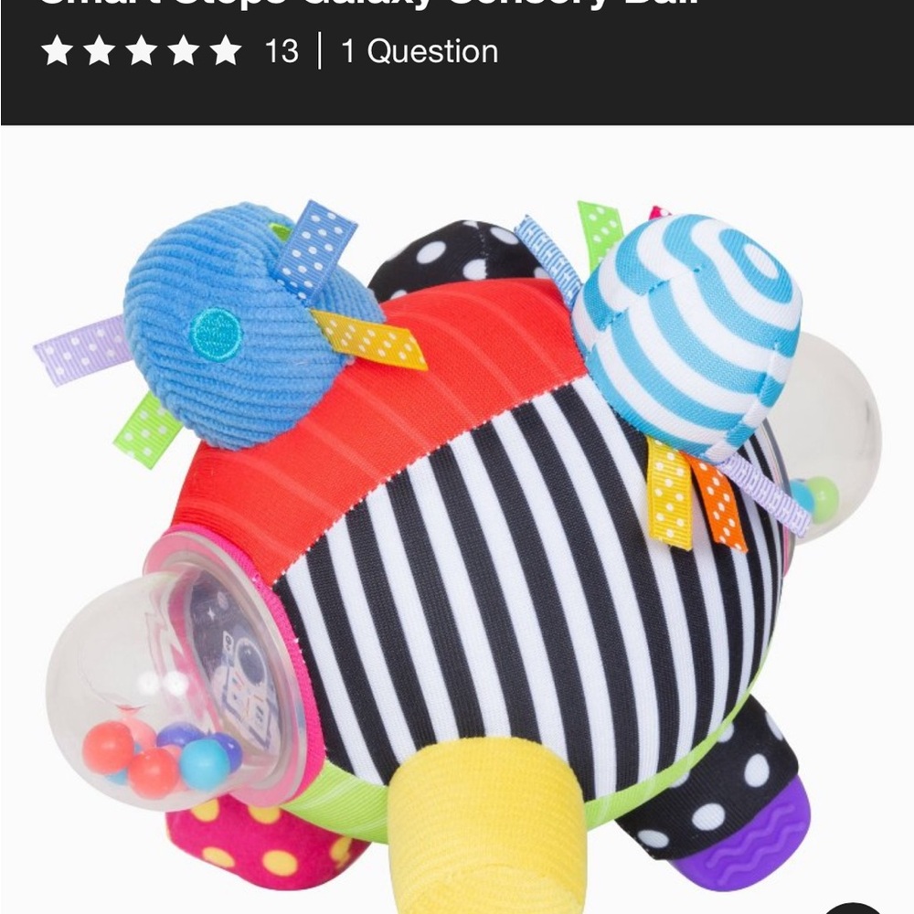 Colorful Sensory Ball for Kids - open box, unused